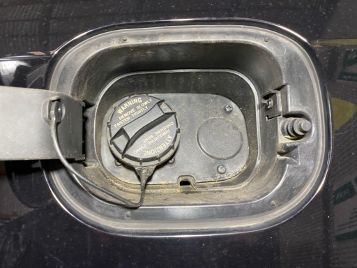 Tankdeckel vorher